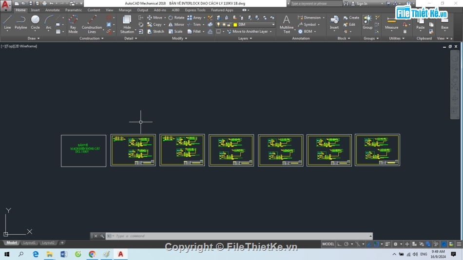 Bản vẽ,điều khiển,Bản vẽ autocad